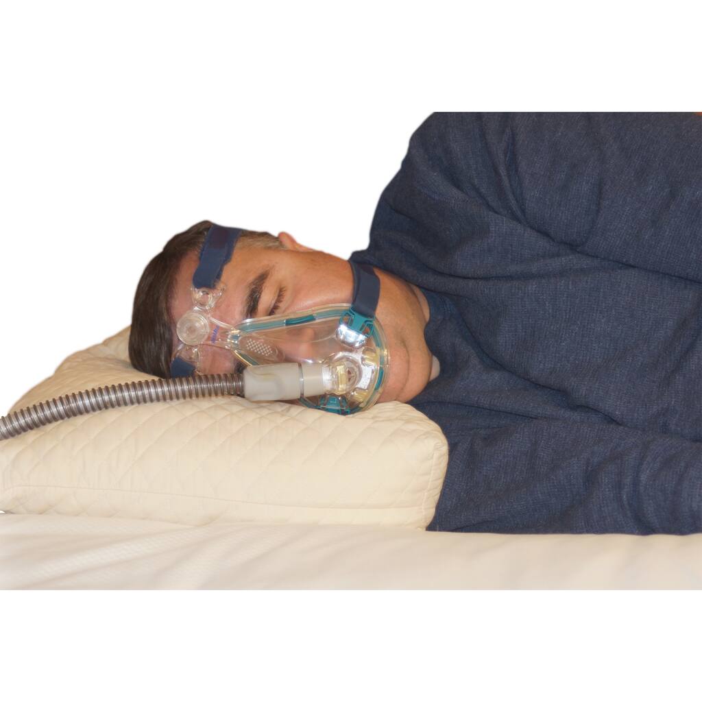 Pur-Sleep Adjustable Sleep Apnea CPAPfit Pillow - Blue