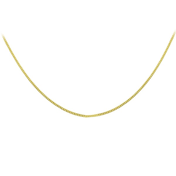 Mondevio 14k Yellow Gold .85mm Foxtail Chain Necklace. Opens flyout.