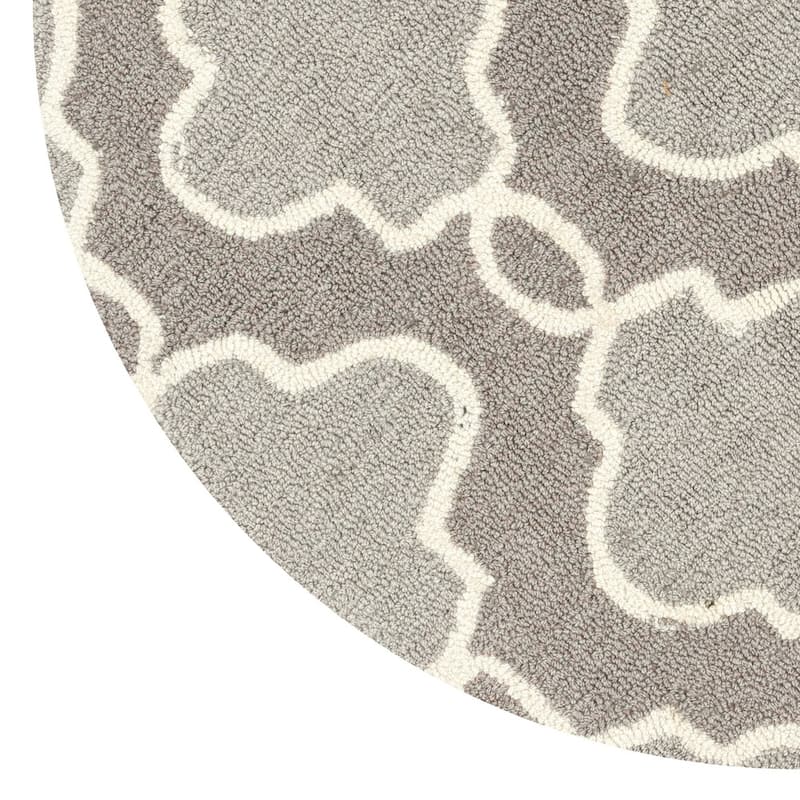 Alexander Home Valentina Hand-hooked Geometric Area Rug