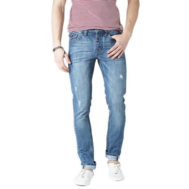 medium blue jeans mens