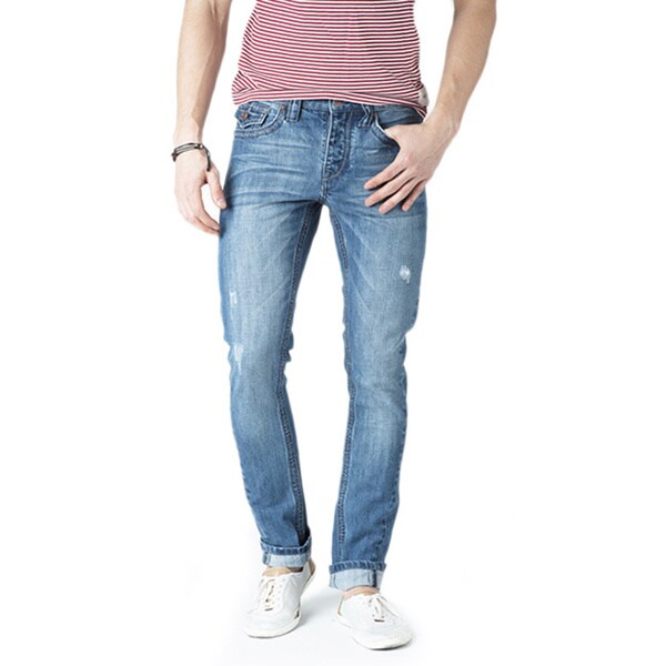 medium blue jeans mens