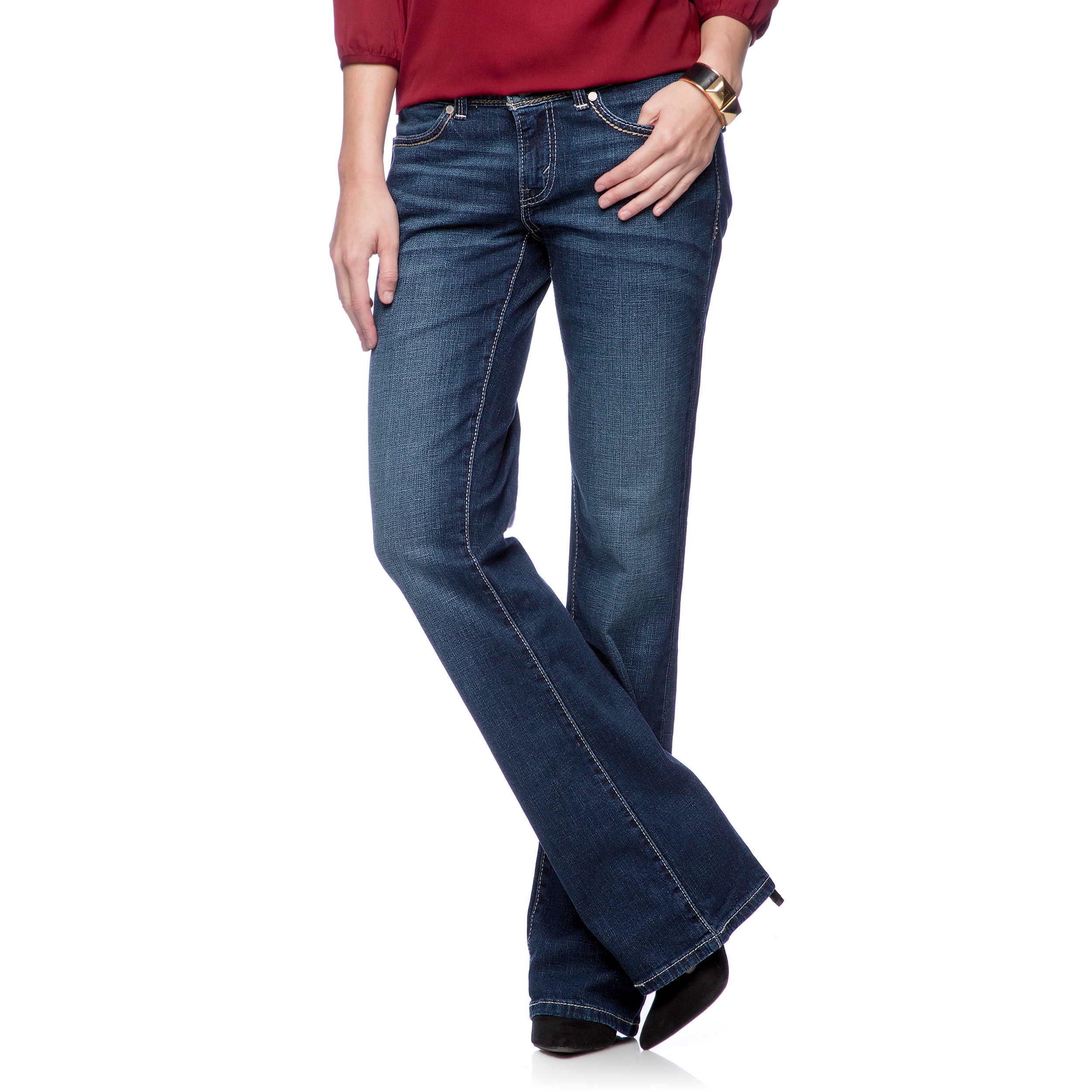 levi's 529 curvy style bootcut jeans