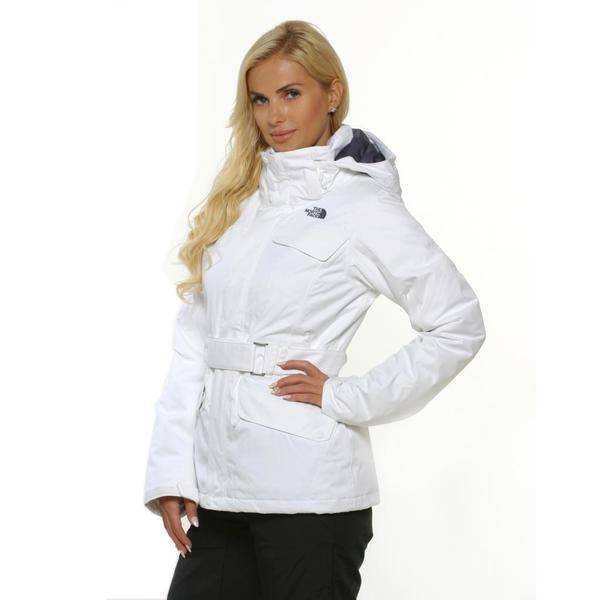 womens north face white jacket