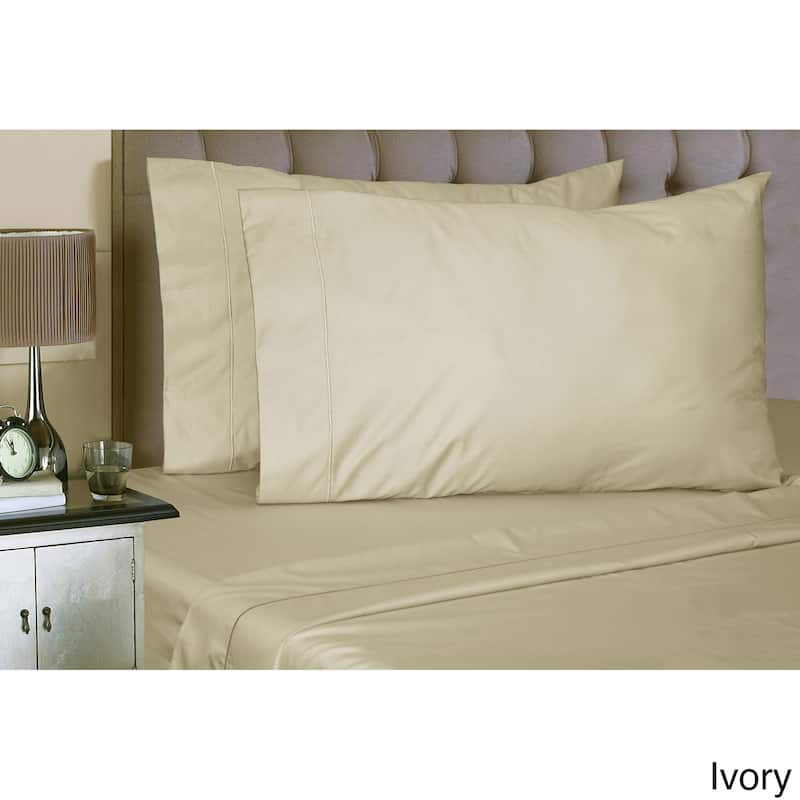 Luxury Sateen Cotton Blend 1,000 TC Deep-pocket Bedsheet Set