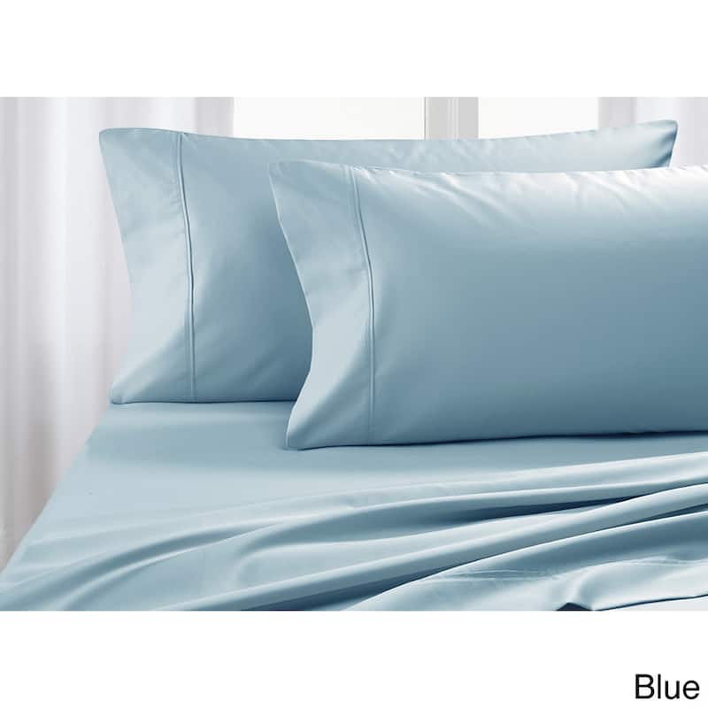 Luxury Sateen Cotton Blend 1,000 TC Deep-pocket Bedsheet Set