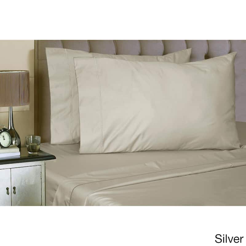 Luxury Sateen Cotton Blend 1,000 TC Deep-pocket Bedsheet Set