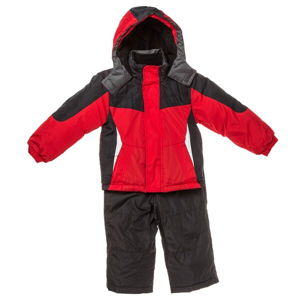 Northpoint Boys Red Two-piece Snowsuit (Size 4-7) - 16734713 ...