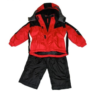 Northpoint Infant Boys Red 2-piece Snowsuit