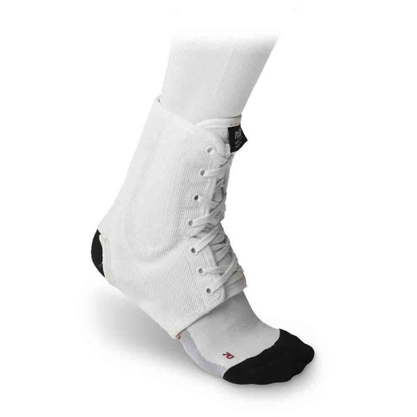 black McDavid Level 3 Ankle Brace with lace up stays