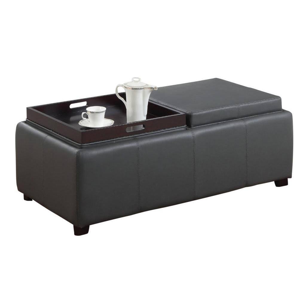 Manhattan II Double Tray Ottoman