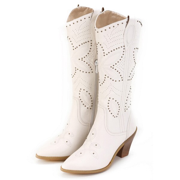 studded western boots
