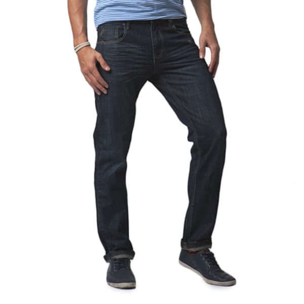 Shop Simple Living High Thinking Jeans Men's 'Friday's' Dark Indigo ...