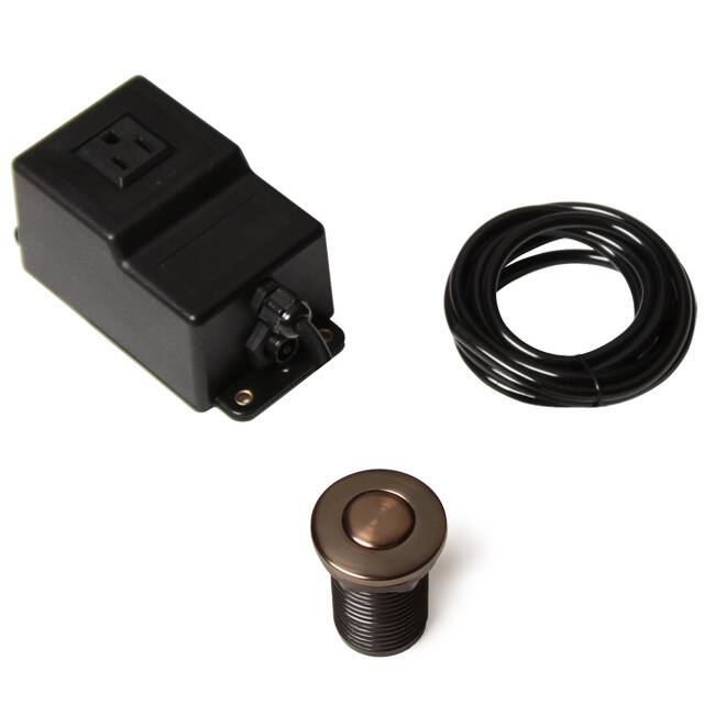 Geyser GA9-O Single Outlet Sink Disposal Air Activated Switch - Black