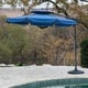 preview thumbnail 14 of 20, Outdoor Baja Banana Canopy Umbrella by Christopher Knight Home, Base Included