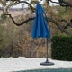 preview thumbnail 16 of 19, Outdoor Baja Banana Canopy Umbrella by Christopher Knight Home, Base Included