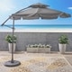 preview thumbnail 19 of 20, Outdoor Baja Banana Canopy Umbrella by Christopher Knight Home, Base Included