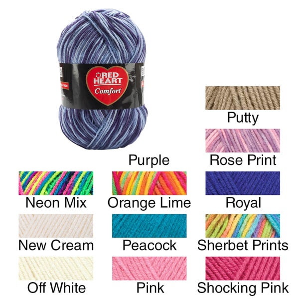 Shop Red Heart Comfort Yarn - Free Shipping On Orders Over $45 ...