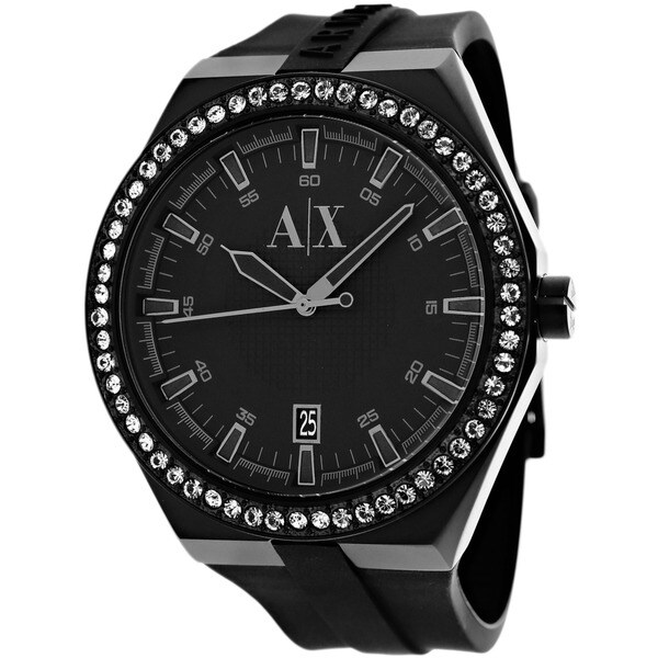 armani crystal watch
