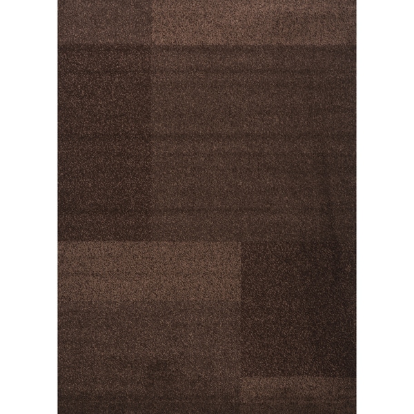 Brown Texture Estella Turkish Area Rug (3 x 8)