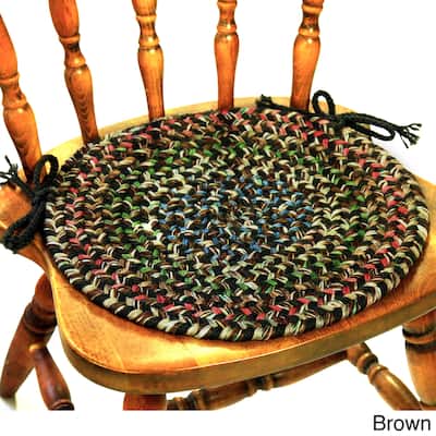 Katie Braided Chair Pads by Rhody Rug (Set of 4)