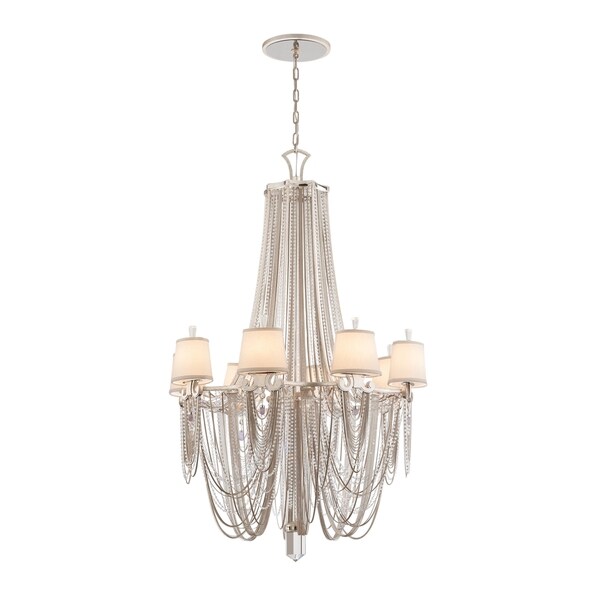 Corbett Lighting Flirt 8 Light Chandelier Silver Free Corbett Lighting Flirt 8 Light Chandelier Silver