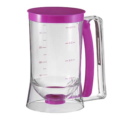 Sorbus Cake Batter Dispenser With Measuring Label