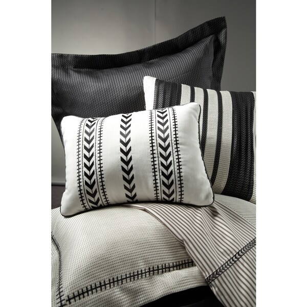 Shop Joseph Abboud Modern Tweed Decorative Throw Pillows Set Of 3