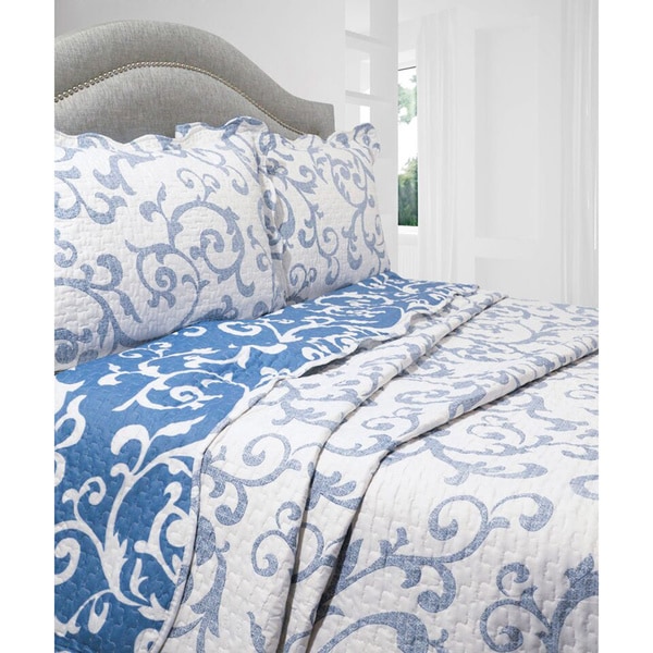 Slumber Shop Teresa 3-piece Reversible Quilt Set