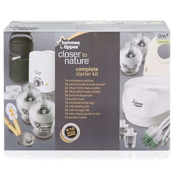 tommee tippee closer to nature complete starter kit