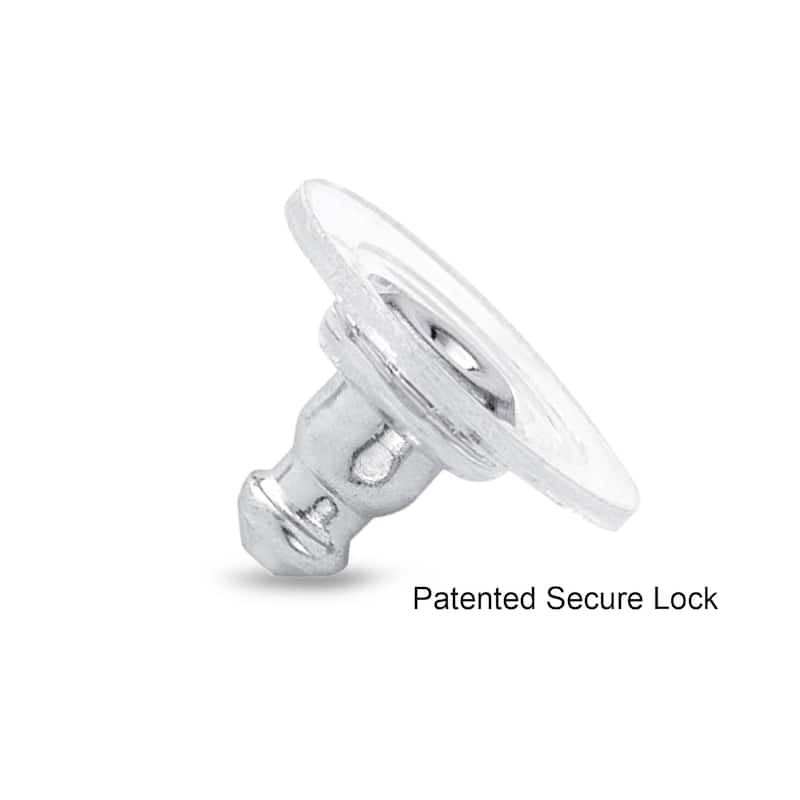 14k Gold 1/2ct TDW 3 prong Lock Back Round Diamond Stud Earrings by Auriya (H-I, SI1-SI2)