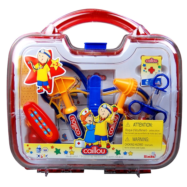 Imports Dragon Caillou Plastic Medical Kit