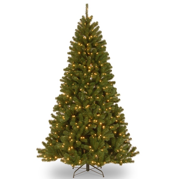 foot North Valley Spruce Hinged Tree with 550 Low Voltage, Dual