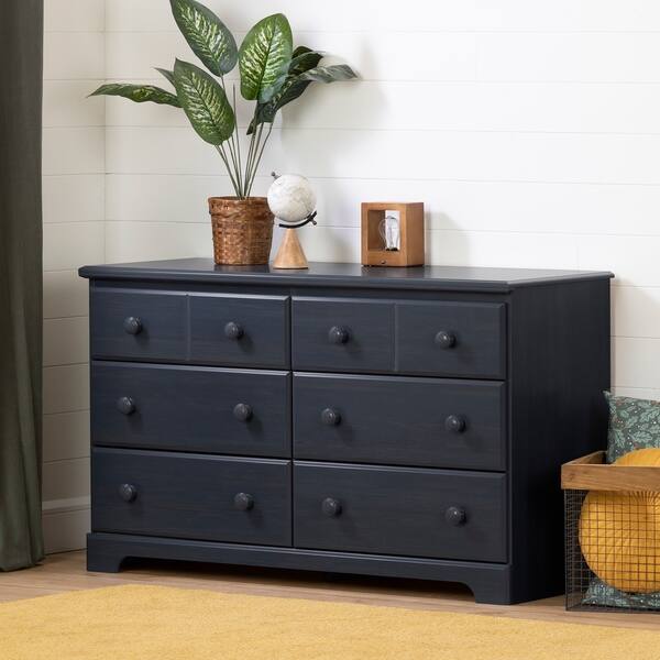 Shop South Shore Summer Breeze 6 Drawer Double Dresser Overstock