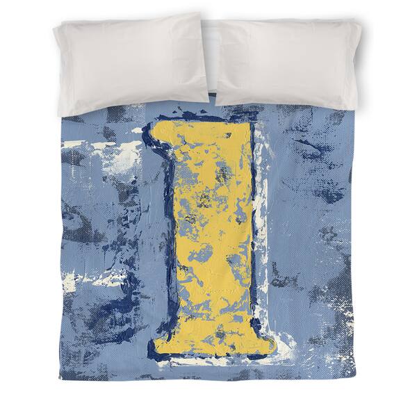 Vintage Numbers I Duvet Cover - Bed Bath & Beyond - 9562050