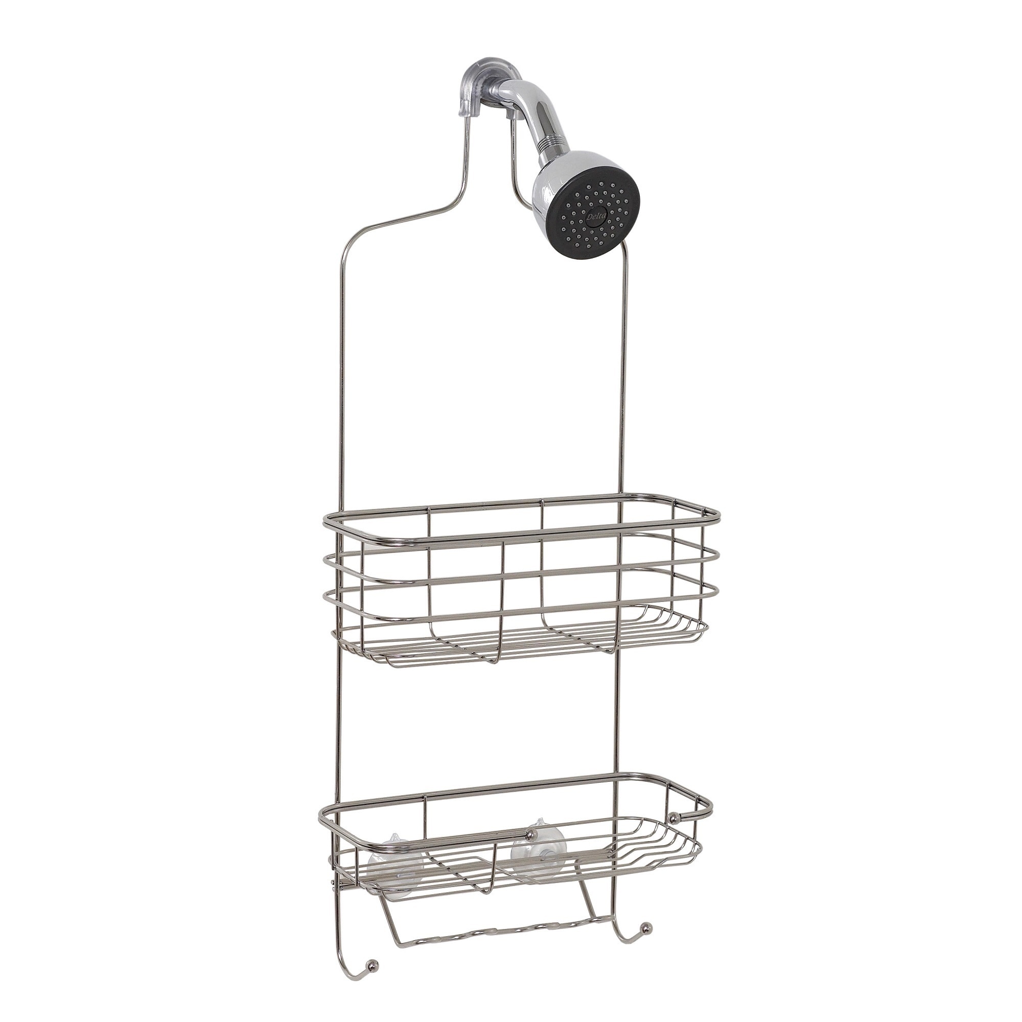 shower caddy for large shower head