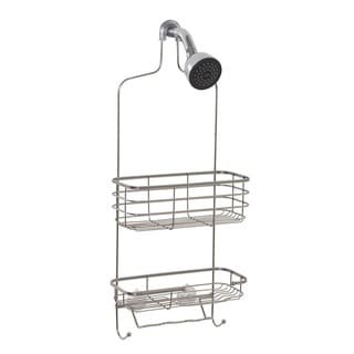 Shower Caddy Stainless Steel Extra Large Zenith Over Shower Head Caddy 