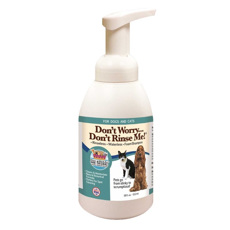 Shop Ark Natural Waterless 18ounce Foam Pet Shampoo Free Shipping On