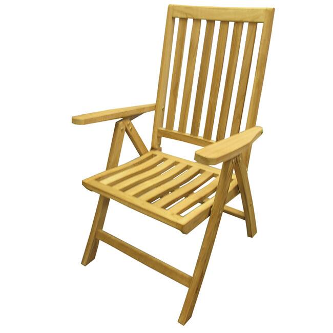D-Art Collection Teak Beachside Position Deck Chair