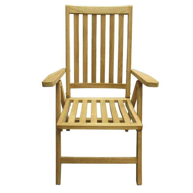 D-Art Collection Teak Beachside Position Deck Chair