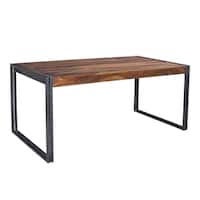 Handmade Sheesham Wood Dining Table (India)