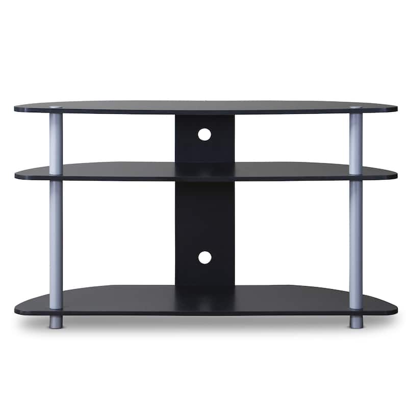 Porch & Den Wilton Grey Tube TV Stand