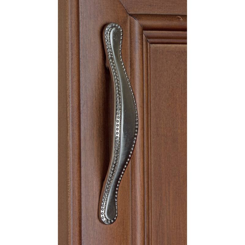 GlideRite 3-inch Satin Nickel Beaded Arch Cabinet Pulls (Pack of 25)