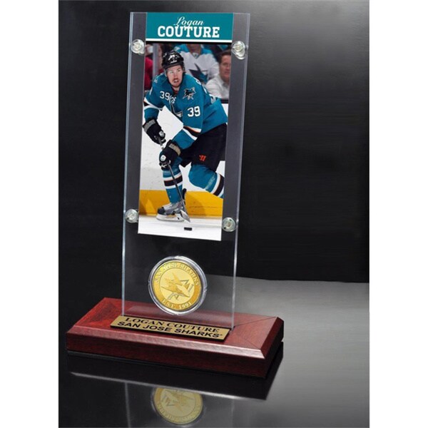 NHL San Jose Sharks Logan Couture Ticket and Bronze Coin Desktop
