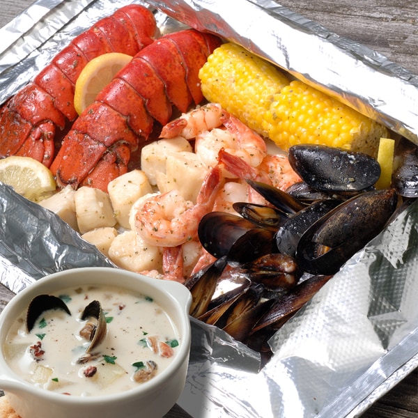 Shop Hancock Gourmet Maine Shore Dinner And Clam Chowder Bundle (Serves ...