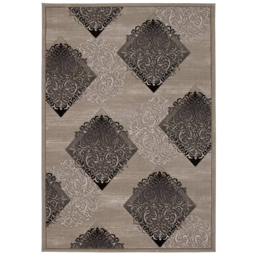 Rug Squared Calistoga Ash Rug (5'3 x 7'4) - 5'3" x 7'4"