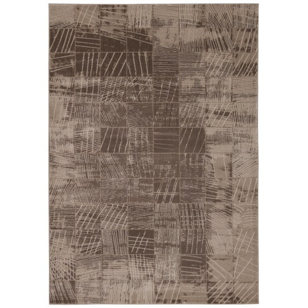Rug Squared Calistoga Mocha Rug (9'3 x 12'9) - 9'3" x 12'9"