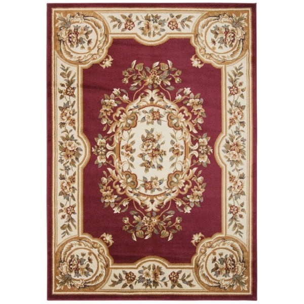 Rug Squared Mariposa Red Rug (5'3" x 7'3) - 5'3" x 7'3"