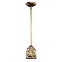 Elk Lighting Elizabethan Dark Bronze Scrollwork Crystal 1 Light Elk Lighting Elizabethan Dark Bronze 41 Light Pendant