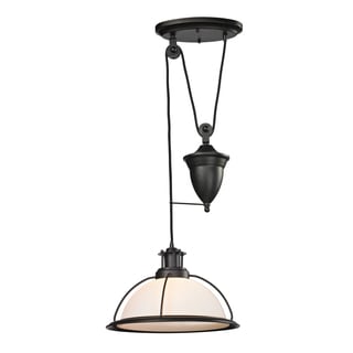 transitional 1-light brass pull-down pendant light fixture - free transitional 1-light brass pull-down pendant light fixture - free