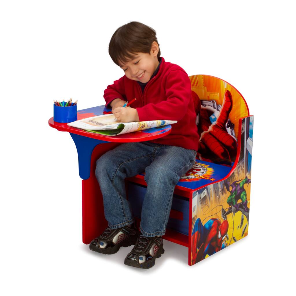 Spider-Man Chair Desk with Storage Bin